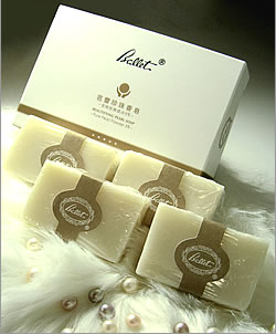 真珠美容石鹸